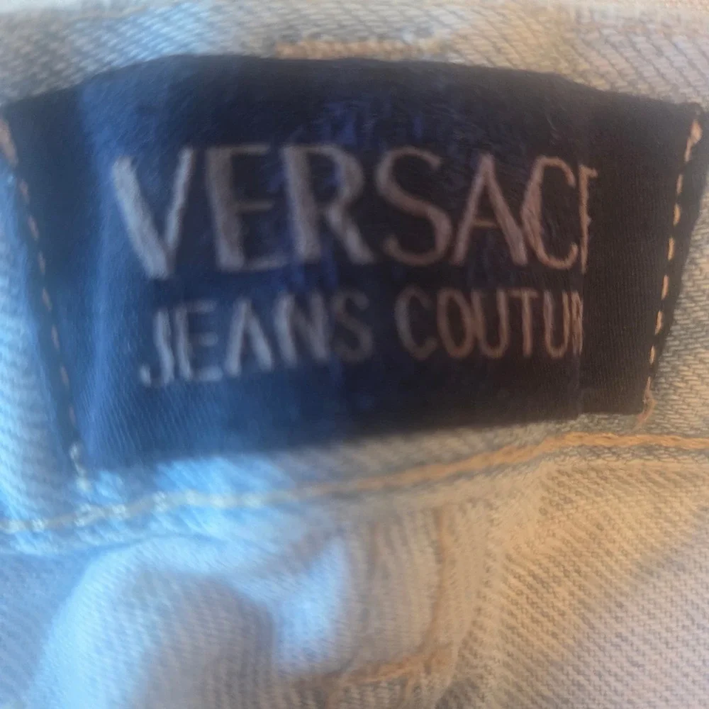Versace Jeans Couture Light Wash Denim Pants Mens Size 31 Made in Italy